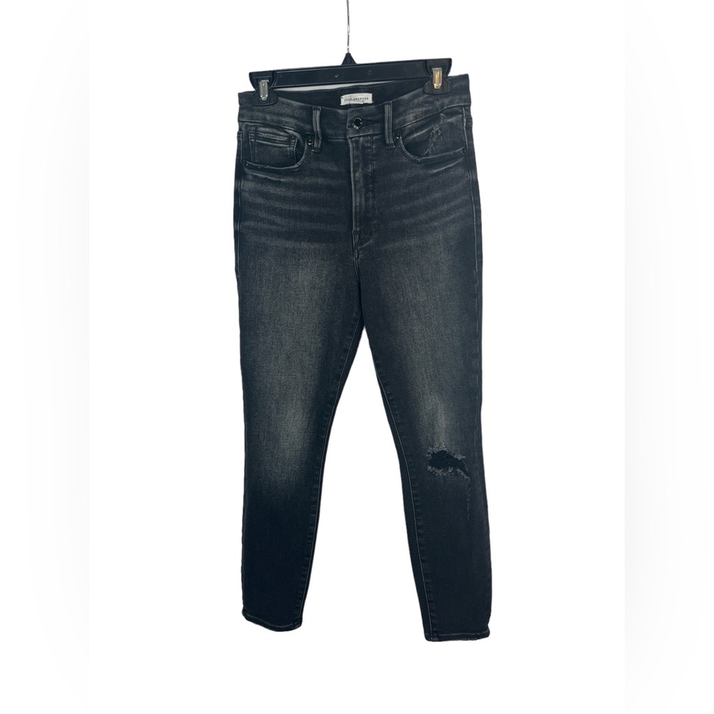 Good American black denim‎ skinny jeans size 6/28